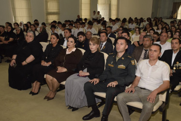 Quba rayonunda 27 Sentyabr - Anım Günü ilə əlaqədar tədbir keçirilib.