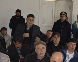 Üçgün kəndində səyyar vətəndaş qəbulu keçirilib.