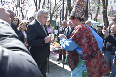 Novruz bayramı münasibətilə Quba şəhərində möhtəşəm ümumrayon tədbiri keçirilib.