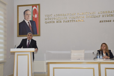 Qubada “Ulu Öndərin ömür yolu Vətənə və xalqa xidmət nümunəsidir” mövzusunda konfrans keçirilib.