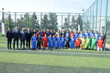 Rayon rəhbərliyi Azərbaycan və Türkiyə milli amputant futbol komandası ilə görüşmüşdür.
