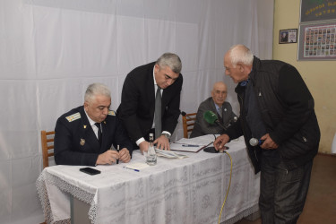Amsar kəndində səyyar vətəndaş qəbulu keçirilib.