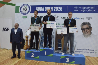 “Quba Open 2026” II Beynəlxalq Şahmat Festivalına yekun vurulub.