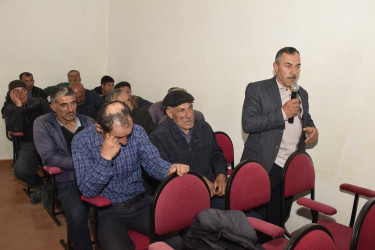 Əlik kənd inzibati ərazi dairəsi üzrə səyyar vətəndaş qəbulu keçirildi.
