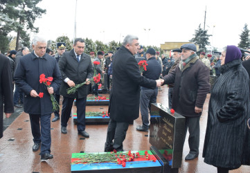 20 Yanvar faciəsinin otuz beşinci ildönümü ilə əlaqədar Quba rayonunda şəhidlərin xatirəsi anılıb.