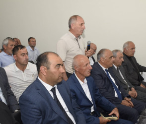 Qonaqkənd qəsəbəsində səyyar vətəndaş qəbulu keçirilib.