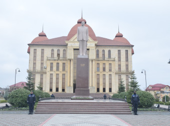 Ulu Öndər Heydər Əliyevin əziz xatirəsi anılmışdır.