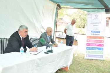 Nütəh kəndində səyyar vətəndaş qəbulu keçirilib.