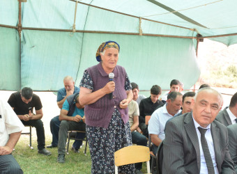 Nütəh kəndində səyyar vətəndaş qəbulu keçirilib.