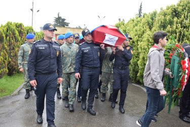 Birinci Qarabağ müharibəsində itkin düşmüş şəhid Elşən Ərzumanovun dəfn mərasimi olub.