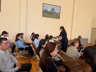 "Gələcəyini qoru, Narkotikə Yox De" adlı maarifləndirici silsilə tədbirlər keçirilmişdir.