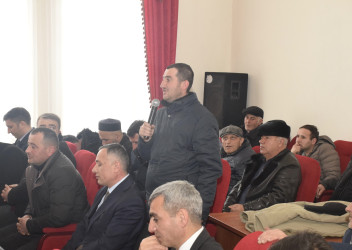 Qəçrəş kəndində növbəti səyyar vətəndaş qəbulu keçirildi.