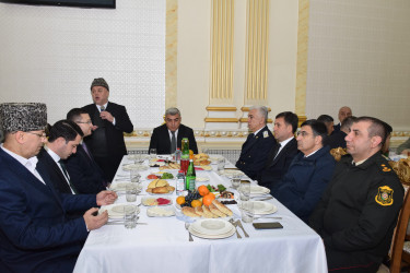 12 Dekabr - Ümummilli Lider Heydər Əliyevin anım günü Qubada ehsan mərasimi təşkil olunub.