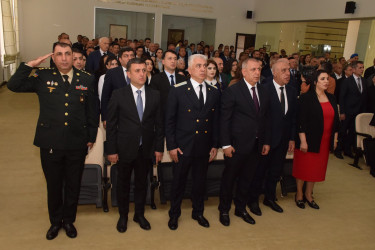 Ümummilli Lider Heydər Əliyevin anadan olmasının 102-ci ildönümü ilə əlaqədar Qubada “Müstəqil Azərbaycanın memarı” adlı praktik konfrans keçirilmişdir.