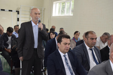 Afurca kəndində səyyar vətəndaş qəbulu keçirildi.