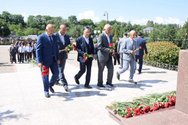 Quba şəhərində 15 İyun - Milli Qurtuluş Günü münasibətilə tədbir keçirilib.