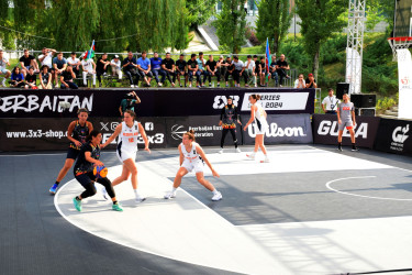 3x3 basketbol üzrə qadınlar arasında Beynəlxalq "3X3 W Series" turnirinin Quba mərhələsinə yekun vurulub.