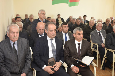 Çartəpə kəndində səyyar vətəndaş qəbulu keçirilib.