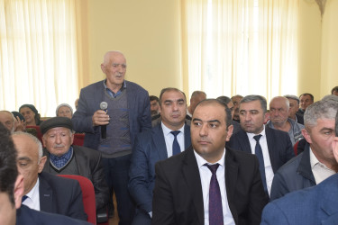 Qubada vətəndaşların növbəti səyyar qəbulu keçirildi.