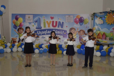 Qubada 1 İyun - Uşaqların Beynəlxalq Müdafiəsi Gününə həsr olunmuş tədbir keçirilib.