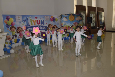 Qubada 1 İyun - Uşaqların Beynəlxalq Müdafiəsi Gününə həsr olunmuş tədbir keçirilib.