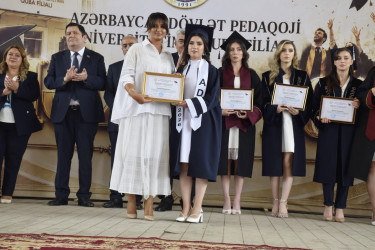 ADPU-nun Quba filialında 31-ci məzun buraxılışı münasibətilə təntənəli mərasim keçirilib.