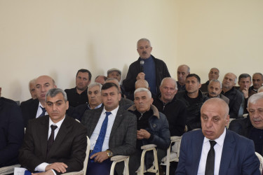 Çartəpə kəndində səyyar vətəndaş qəbulu keçirilib.