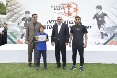 12 yaşadək futbolçular arasında III “Ulduz Cup” beynəlxalq futbol turnirinin final oyunu keçirilib.