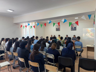 "Gələcəyini qoru, Narkotikə Yox De" adlı maarifləndirici silsilə tədbirlər keçirilmişdir.