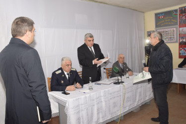 Amsar kəndində səyyar vətəndaş qəbulu keçirilib.