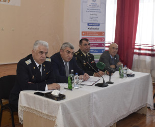 Qəçrəş kəndində növbəti səyyar vətəndaş qəbulu keçirildi.