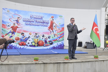 Quba şəhərində 5 mart - Bədən Tərbiyəsi və İdman gününə həsr olunmuş tədbir keçirilib.