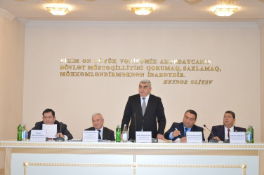 Rayon İcra Hakimiyyətində Quba rayonunda 2025-ci ildə sosial-iqtisadi inkişafın yekunları və qarşıda duran vəzifələrlə bağlı yığıncaq keçirilib.