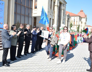 Quba şəhərində “Mən fəxr edirəm ki, Azərbaycanlıyam” adlı II Beynəlxalq folklor rəqs və yaradıcılıq festivalı keçirilib.