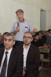 Yerfi kəndində vətəndaşlarla səyyar qəbul keçirildi.