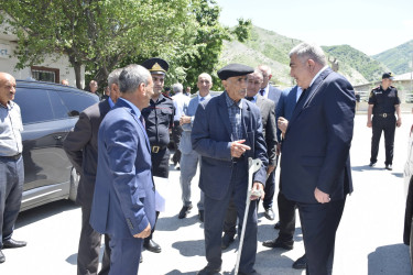 Qonaqkənd qəsəbəsində səyyar vətəndaş qəbulu keçirilib.