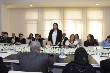 Qubada “Ümummilli Lider Heydər Əliyev müstəqil Azərbaycan Konstitusiyasının müəllifidir” mövzusunda dəyirmi masa keçirilib.