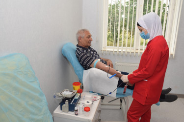 Qubada Talassemiyalı və hemofiliyalı xəstələrə köməklik göstərilməsi məqsədilə qanvermə aksiyası keçirilib.