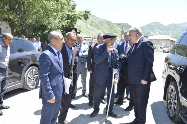 Qonaqkənd qəsəbəsində səyyar vətəndaş qəbulu keçirilib.