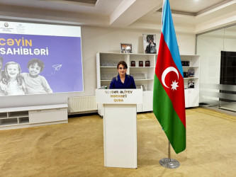 Uşaq hüquqlarının qorunması ilə əlaqədar “Gələcəyin sahibləri” mövzusunda tədbir keçirilib.