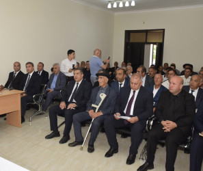 Qonaqkənd qəsəbəsində səyyar vətəndaş qəbulu keçirilib.