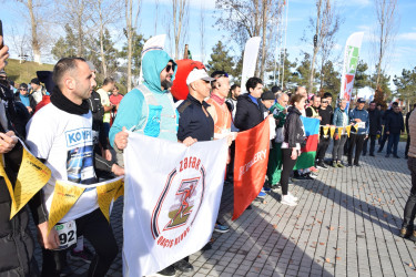 Quba şəhərində “Prezident kuboku” uğrunda marafon qaçışı keçirilib.