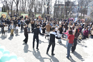 Novruz bayramı münasibətilə Quba şəhərində möhtəşəm ümumrayon tədbiri keçirilib.