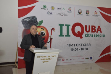 Quba rayon Heydər Əliyev Mərkəzində II Quba Kitab Sərgisinin açılış mərasimi keçirilib.
