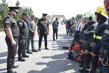 Qubada mülki müdafiə üzrə xəbərdarlıq və toplanış məşqi keçirilib.