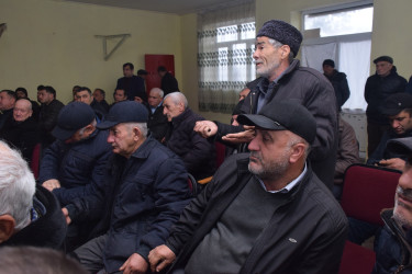 Paşaoba kəndində vətəndaşların növbəti səyyar qəbul keçirilmişdir.