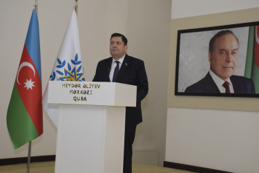 31 Mart - Azərbaycanlıların Soyqırımı Günü ilə əlaqədar Qubada konfrans keçirilib.