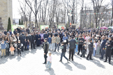 Novruz bayramı münasibətilə Quba şəhərində möhtəşəm ümumrayon tədbiri keçirilib.
