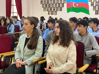 “Gender bərabərliyi: hüquqlarımız, vəzifələrimiz” mövzusunda maarifləndirici görüş keçirilmişdir.