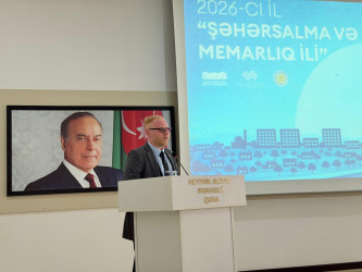 Qubada “Şəhərsalma və Memarlıq İli” ilə əlaqədar tədbir keçirilib.